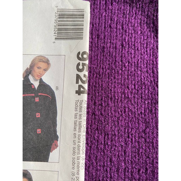 McCalls sewing pattern 9524 Women's cardigan jacket Sz s-XL - Picture 2 of 5